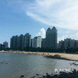 珠海市区的海滨浴场，不仅拥有着大沙滩