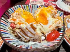温泉蛋爆浆土豆泥-仙隐小鹿料理食堂(惠济万达店)