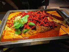 -探鱼·鲜青椒爽麻烤鱼(中山大信新都汇店)