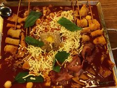 鱼饼火山炒年糕-包装马车·韩国料理·포장마차