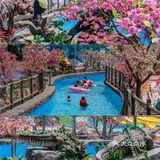 室内的水乐园，完全不担心晒伤