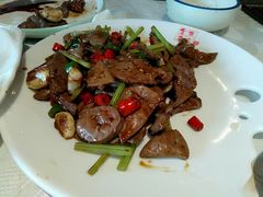 葱爆羊肝-金家老三饭庄(常营店)