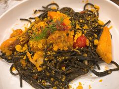 膏蟹海鲜墨鱼面-农畉LONFOOD(福田星河COCOPark店)