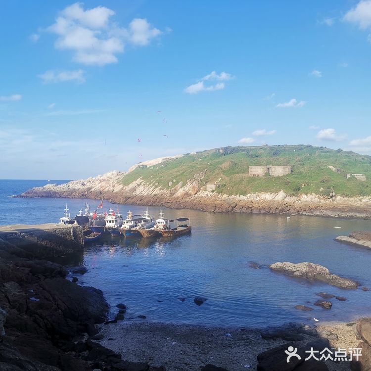 来渔山岛找寻找蓝色的大海～