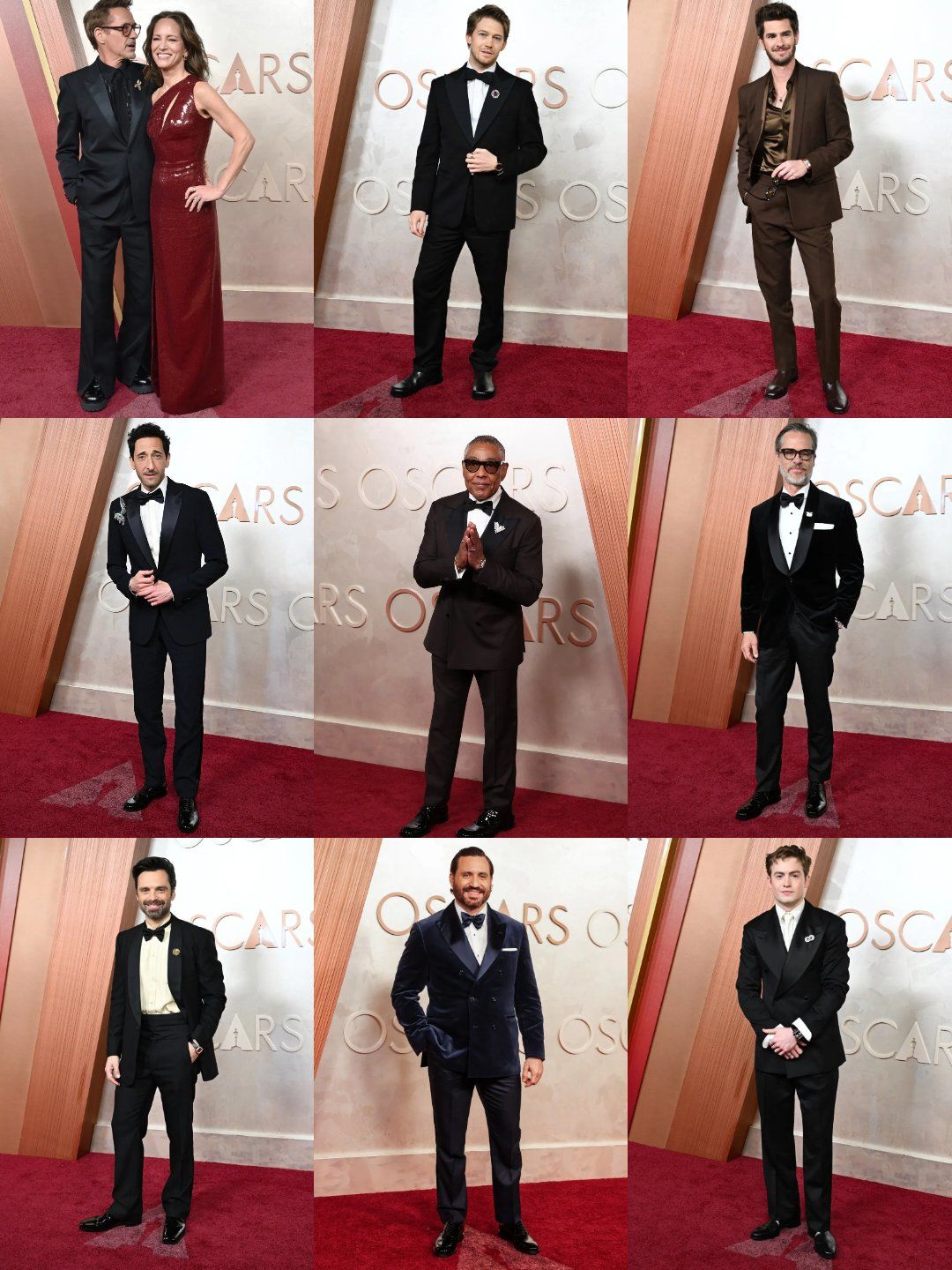 2025奥斯卡红毯西装