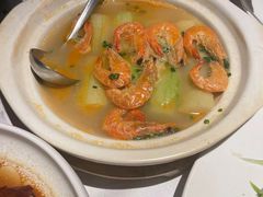 上汤龙虾仔煮大芥菜-炳胜品味(海印总店)