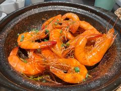 活虾黄油焗-胡叨叨黄油砂锅焗海鲜(百家湖1912店 )