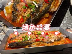 -鸣记脆皮烤鱼·海鲜烤鱼(三八广场店)