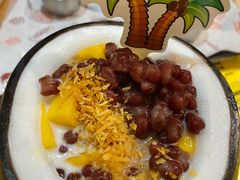 芒果红豆椰子冻-五月甜品(中山公园店)