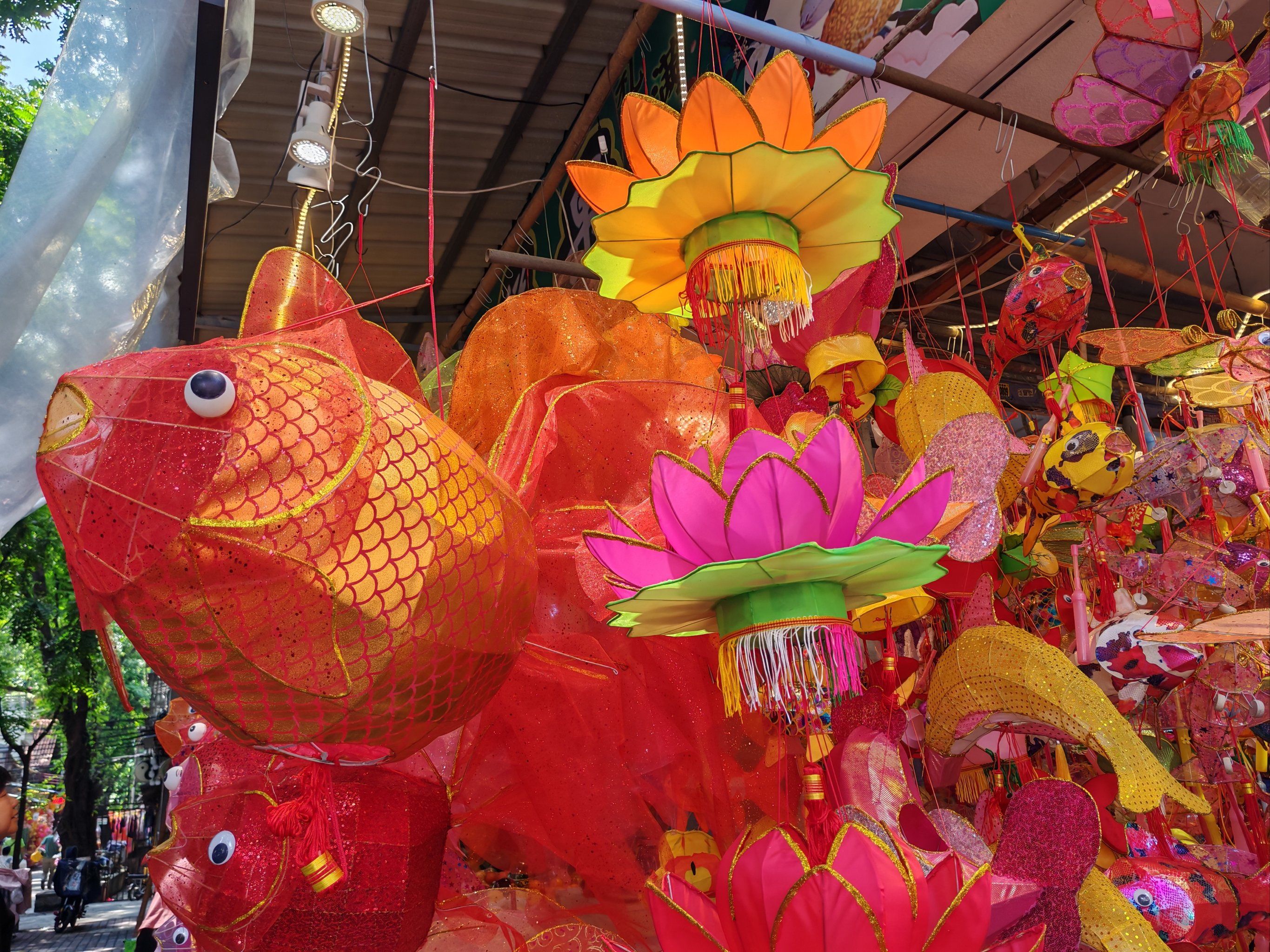 灯笼高挂,感受浓浓中秋味