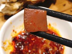鸭血-游园觅食记夜市·小龙虾大排档