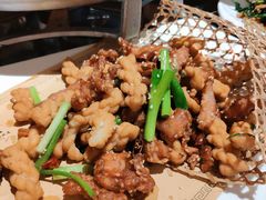 -东来菜馆•手抓海鲜家常菜•海鲜锅贴(鸽子窝店)