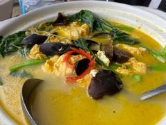 土鸡蛋煮菜心-楚禾宴·家宴(光谷大道店)