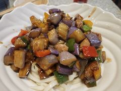 茄子肉丁拌面-文三里屯面馆(三里屯店)