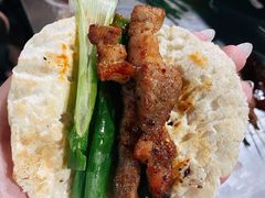 -万家乐带皮五花肉烧烤(临淄大院店)