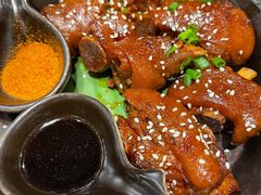 个旧烤猪蹄-云海肴·汽锅鸡·云南菜(广安门天虹店)