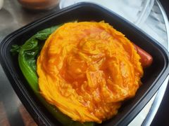 沙爹牛肉肠仔滑蛋饭-公仔堂港式茶餐厅(西村店)