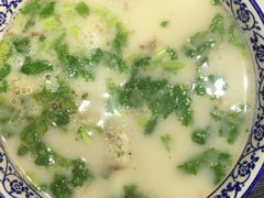 羊肉汤（多肉）-穆得·老周家牛肉烧饼(普利街店)