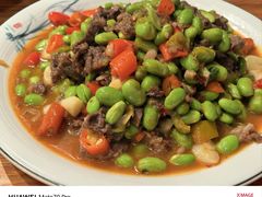 毛豆炒牛肉-小口味