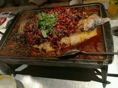 -探鱼·鲜青椒爽麻烤鱼(广州花都来又来店)