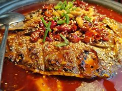-探鱼·鲜青椒爽麻烤鱼(天一广场店)
