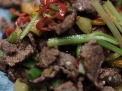 辣炒黄牛肉-旺福(晶都苑店)