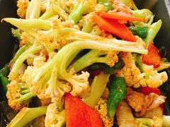 干锅花菜-外婆船宴餐厅·外婆喊你回家吃饭