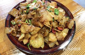 Stir-fried Leek and Egg with Kao Laolao