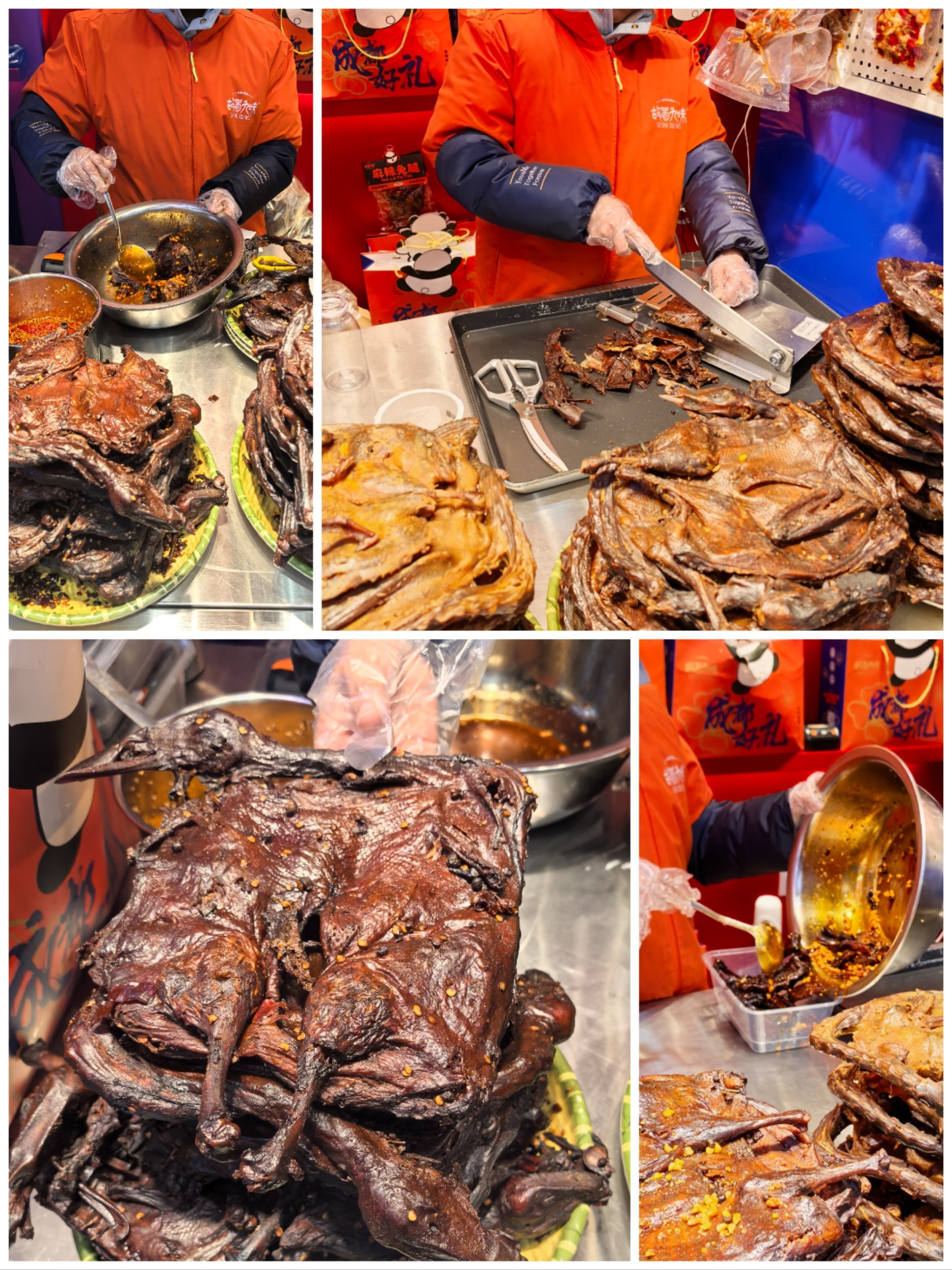 春熙路酱板鸭,够味够劲