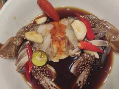 -草家酱蟹炭火烤肉店(珲春南路二店)