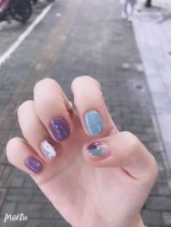 -手牵手美甲