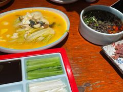 上汤娃娃菜-再回首泡椒牛蛙(骆驼店)