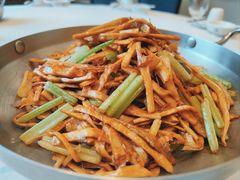 干锅手撕野竹笋王-聚鑫阁江浙菜·非遗传承技艺(青村帝华园店)