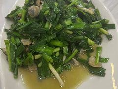 韭菜炒蚬子-溱湖八鲜菜馆