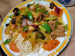 过油肉拌面-西部马华清真兰州牛肉面·烧烤夜市(三里河店)