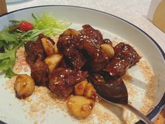 黑蒜子牛肉粒-卫鼎轩·家宴(水上公园店)