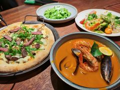 黑松露菌菇牛肉薄脆披萨-West10 西拾·西餐厅·创意菜(未来科技城店)