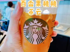 百香果桃桃茶云乌龙饮品-星巴克(北京门头沟长安天街店)