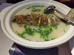 青椒紫苏煮桂鱼-时间仓(湘江世纪城店)