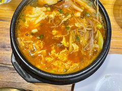 辣牛肉汤-紫霞门韩国料理烤肉(深南东路店)