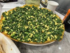 韭菜鸡蛋烀饼-二张农家菜(天通苑店)