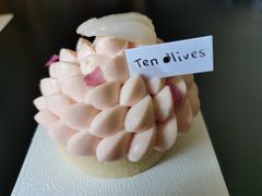 玫瑰荔枝塔-Ten Olives甜点