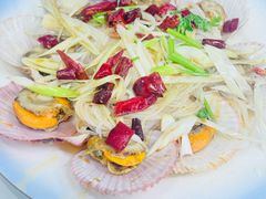 油泼扇贝-来之顺海鲜菜馆·青岛菜·始于1993(栈桥店)