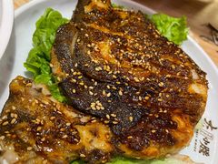 炭烤碟鱼头-大话小腰(鸟巢店)