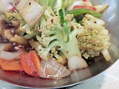 干锅娃娃菜-渔中舟海鲜大排档(普陀沈家门店)