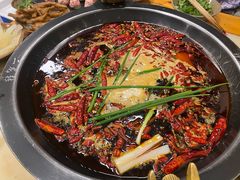 纯牛油锅底-黄潇洒老火锅(九眼桥宏济巷店)