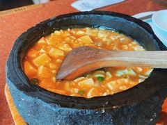 石锅鸡汤豆腐-绿茶餐厅(成都万象城店)