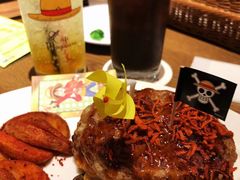咖啡店的食物-东京塔海贼王主题公园