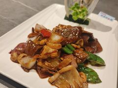象拔蚌爆猪肝-佬太公海鸭·海鲜大排档(上海总店)