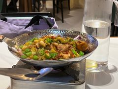酸菜炒鲜肥肠-老馆子·建德菜·山肴鱼鲜(海威新界店)